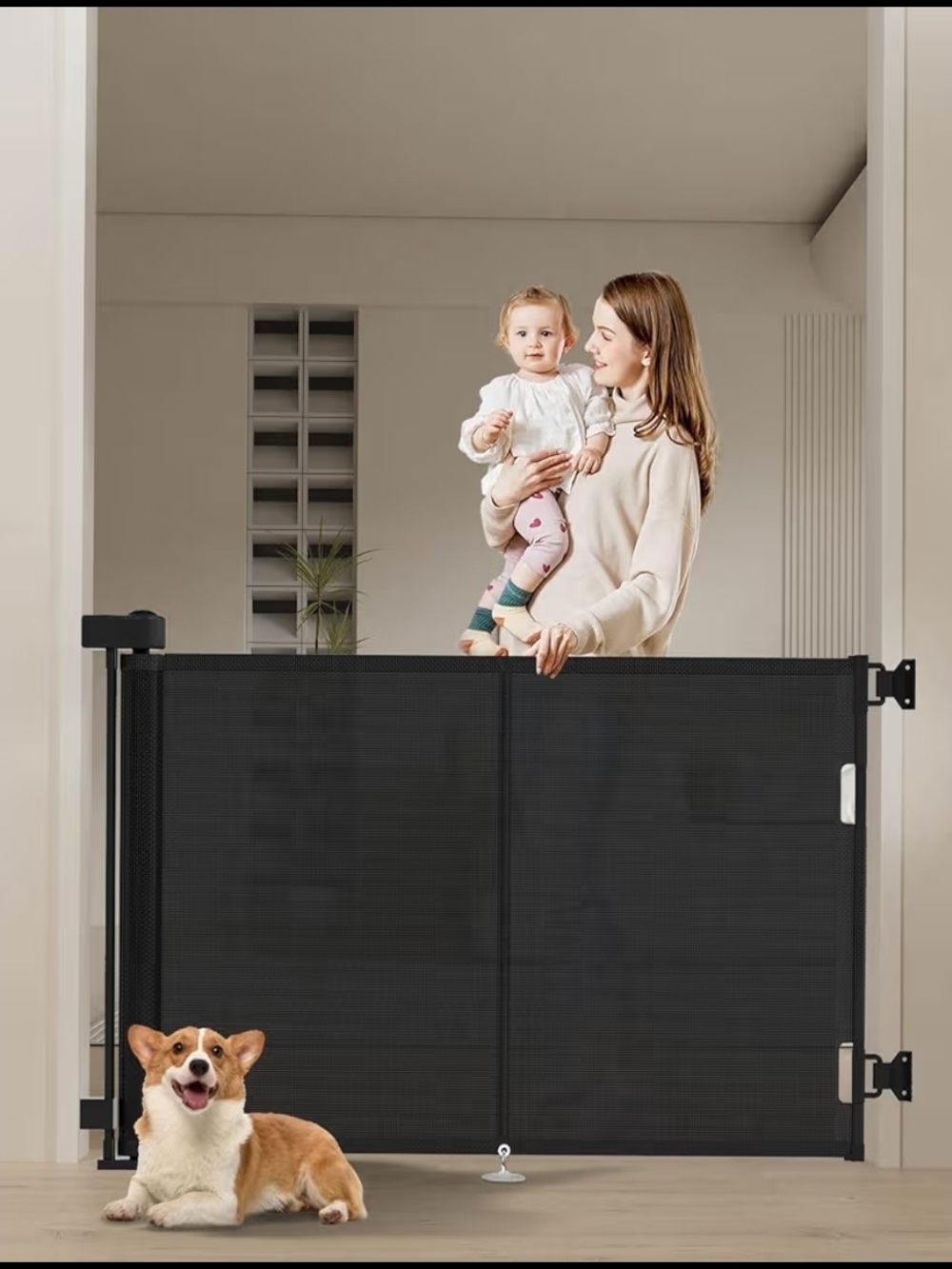 Miu Miu Black Pet Safety Gate